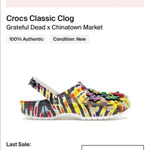 Crocs x Grateful Dead clogs